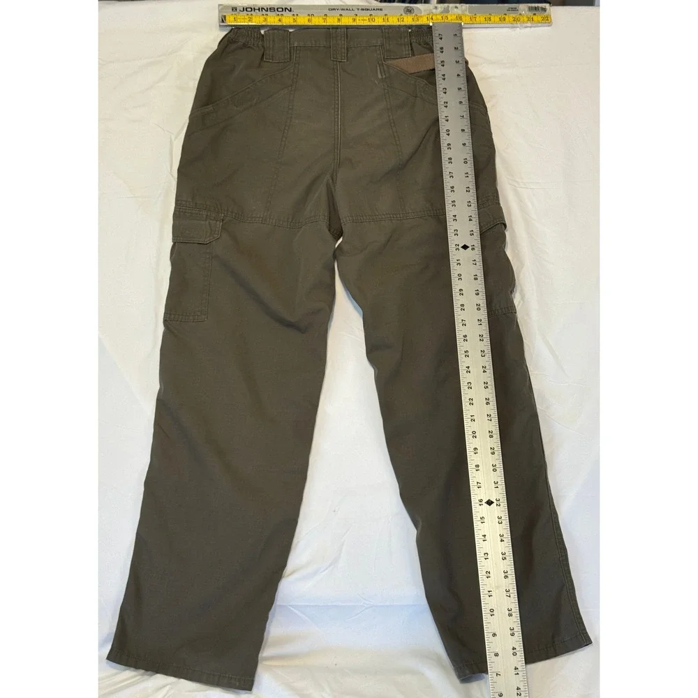 5.11 Tactical Cargo Pants Mens 32x30 Olive Green Ripstop Utility Trousers 74273
